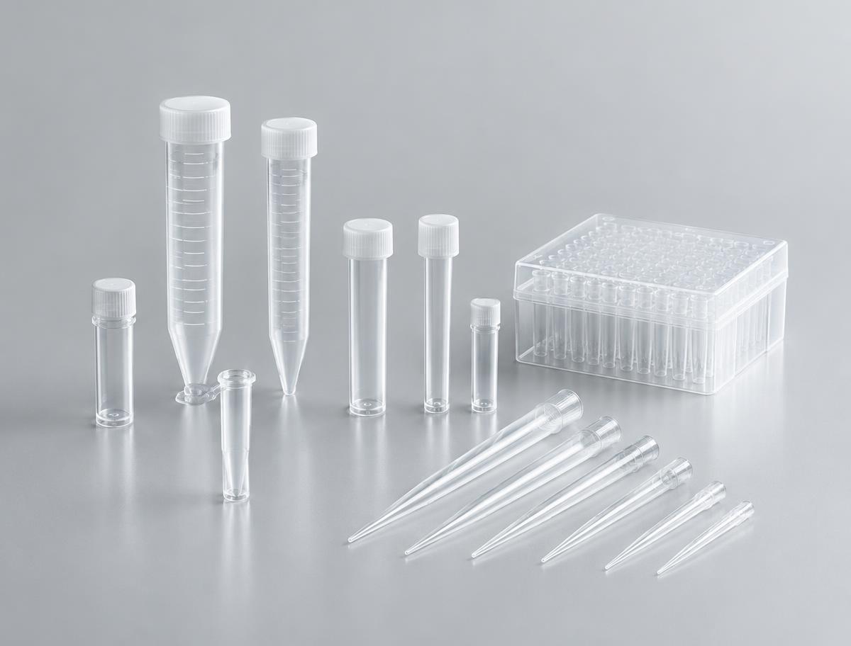 Laboratory tubes and pipette tips